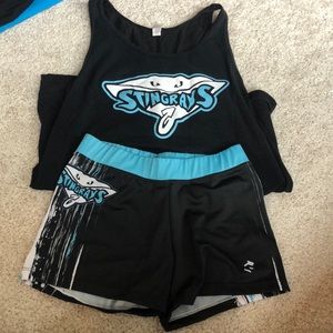 stingray allstars practice set black and blue